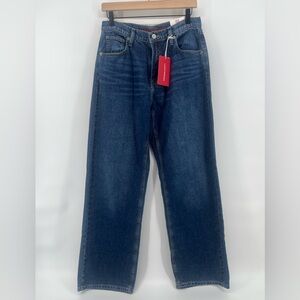 NWT Lucky Brand Wide Leg High Rise Jeans Women's Size 6/28 Denim Casual